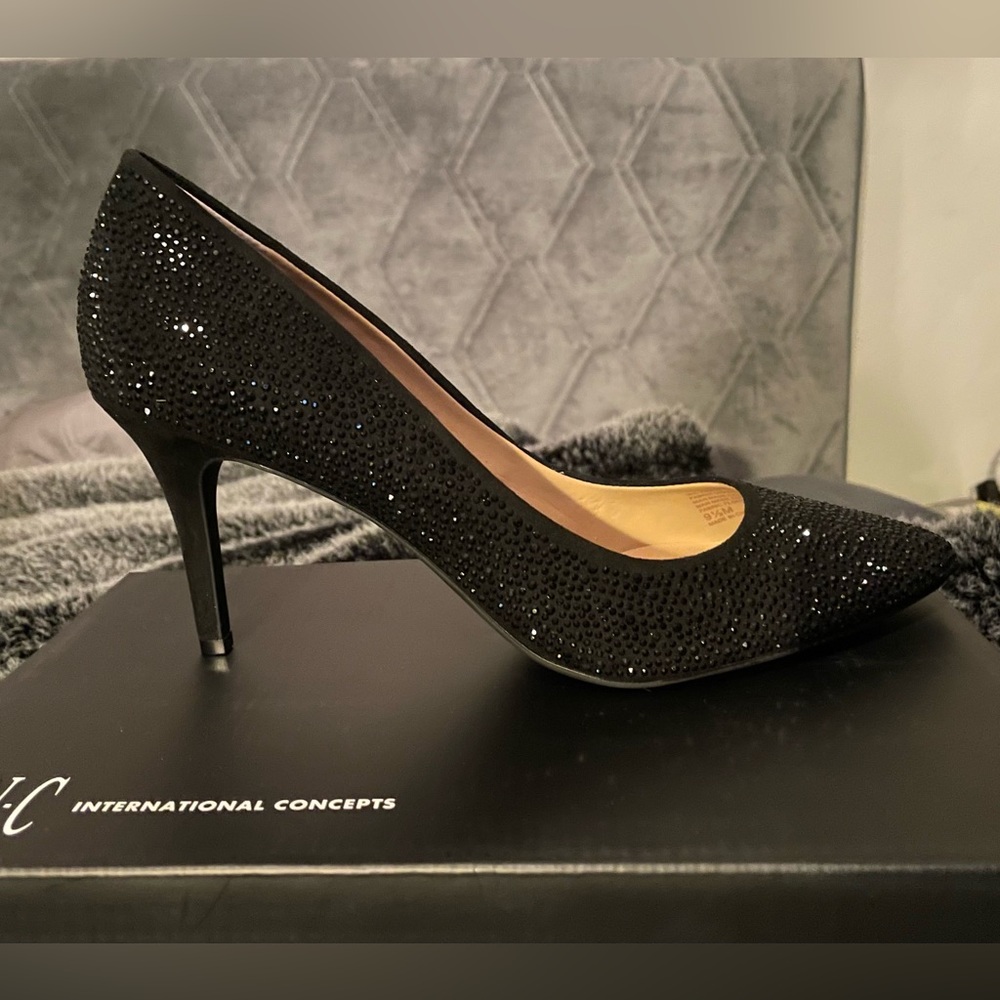 I.N.C. Classic Rhinestone Pumps